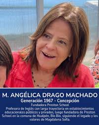 Miss María Angélica Drago, uno de los 100 Rostros en la Huella de Sofía