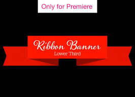 Believe it or not, a lower thirds template can draw the audience's attention with the right animations and style. Ribbon Banner Lower Third Motion Graphics Template Enchanted Media