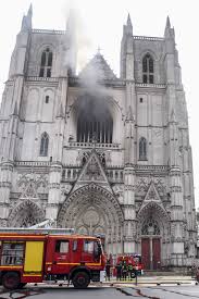 Paul of nantes in france was it's platform is very unstable and could collapse, regional fire chief general laurent ferlay told reporters. Volunteer Questioned After Fire At Nantes Cathedral World The Times