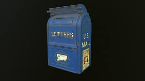 This old mailbox looks even better with. Mailbox Us 3d Modell In Sonstige 3dexport