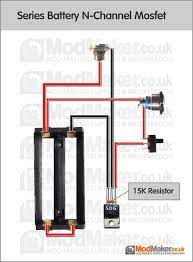 This means if part of the circuit goes out, all of the rest will still be connected. Click This Image To Show The Full Size Version Box Mod Vape Diy Vape Mods Box Vape Diy