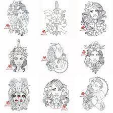 Tattoo Outlines In Rar Folder Free Download 9 Pcs Pack Part 2 You Can Use For Your Tattoo But Please Don 39 T Copy Mod Tattoo Outlines Tattoos Tattoo Outline