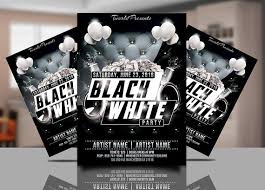 Black And White Party Invitations Black And White Party Invitation Template Black White Club Etsy Party Invite Template Party Invitations White Party