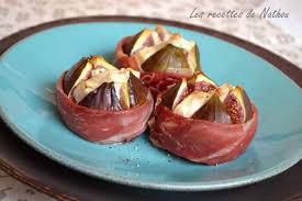 Recette De Figues Roties Au Chevre Et Jambon Cru Recette En 2020 Recettes De Figues Figues Figues Roties