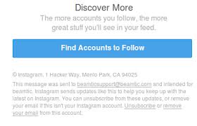 Hi taylor, 1 hacker way, menlo park, ca 94025 is the official address of facebook headquarters. Instagram Accidental Removal Of E Mail Address Beamtic
