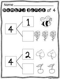 Number Bonds 0 5 Number Bonds Kindergarten Math Prek Math