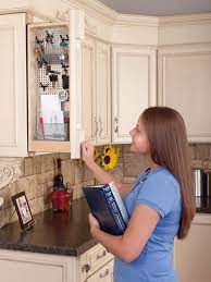 5/8 solid wood, dovetail construction hinge: Wall Filler Pullout Organizer With Stainless Panel Shelves That Slide