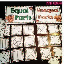 It is important to build fraction sense, and these 100 fraction activities will help your students add, subtract, multiply, divide fractions there are stem projects, art projects, and of course games. Miss Giraffe S Class Fractions In First Grade