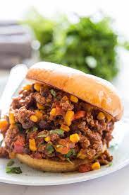 Manwich Tex Mex Sloppy Joes A Dash Of Sanity Recipe In 2020 Sloppy Joes Recipes Kitchen Recipes