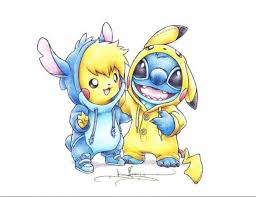 Dessins disney faciles les plus beaux dessins dessin personnage dessin swag dessin bébé dessin kawaii comment faire un dessin dessin facile à reproduire 1001 idées pour créer le plus beau dessin mignon. Disney Pikachu Stitch Dessin Kawaii Novocom Top