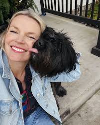 One year with Mingo (aka the dingo 🩷🩷) Happy gotcha day sweet girl with  the crazy hair and forever grateful for @wagsandwalksnashville for helping  us find the easiest most amazing puppy who