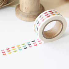 Washi Tape Corazones De Colores Washi Tape Washi Planner Scrapbook