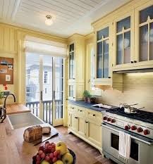 Butter Yellow Kitchen Want This Color Paint For The Walls Yellow Kitchen Kitchen Cabinets Pictures