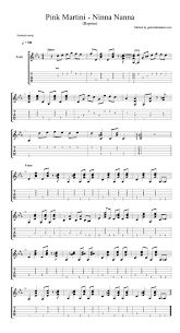 Pink Martini Ninna Nanna Classical Guitar Tabs Acoustic Fingerpicking Guitar Songs Pdf Ac Online Guitar Lessons Learn Guitar Guitar Lessons For Beginners