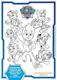 Paw Patrol Colouring Pages And Activity Sheets In The Playroom Paw Patrol Coloring Paw Patrol Coloring Pages Paw Patrol Printables