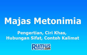 Majas Metonimia Pengertian Ciri Khas Hubungan Sifat Contoh Kalimat