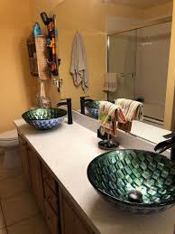 vigo oceania glass vessel bathroom sink