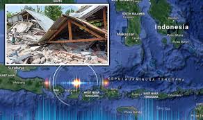 Последние твиты от earthquakes today (@eqtoday). Indonesia Earthquake Today Map Where Is Lombok Huge 6 4 Quake Kills 14 On Tourist Island World News Express Co Uk