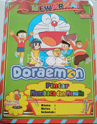 Tokoh yang berkarakterkan seekor kucing dan bisa mengeluarkan benda apa saja yang ada di saku perutnya ini. Buku Mewarnai Gambar Doraemon Lazada Indonesia