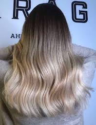 For a softer version of platinum blonde highlights, you can opt for a brown to blonde ombre hairstyle. 20 Amazing Dark Ombre Hair Color Ideas