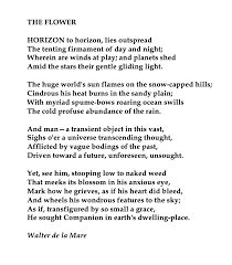 Walter De La Mare British Author Words Poems Beautiful Poetry