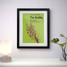 For a 20 x 30 print, the image resolution should be 1600 x 1200 pixels minimum. New Framed The Smiths 1986 The Last Concert Print In Two Sizes Poster Frame Large Framed Prints Will Smith