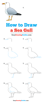 Drawing #guuhdrawings how to draw step by step easy drawing tutorial como desenhar passo a passo how to draw bart simpson. How To Draw A Seagull Really Easy Drawing Tutorial