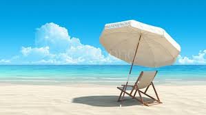 The breeze and cool air don't flirt the mind but without a decent makeshift beach lounge. White Beach Lounge Chair And Umbrella Background Best Stock Photos Toppng