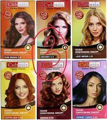 Banyak alasan mengapa seseorang ingin mengecat rambut, mulai dari bosan dengan model rambut tetapi tidak ingin dipotong. Jual Cultusia Krim Pewarna Rambut Cream Semir Rambut Tanpa Amoniak Serta Halal Mewarnai Rambut Cat Rambut Abu Pirang Hitam Dll Di Lapak Bhc Toko Alat Cukur Rambut Bukalapak