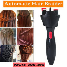 Braid hair machine, you can enhance your or your customers' hair appeal seamlessly because they make hair extension an easy task to execute consistently. Electronic Quick Twist Hair Braiding Tool Automatic Hair Braider Machine Braid Maker Diy Magic Hair Styling Tools Wish