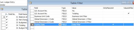 Chart Of Accounts Net Change Field Is The Same As Balance