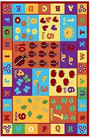 Begin by writing down the alphabet in order on a piece of paper (or use the one below). Furnish My Place 740 Abc With Rug Mail Order Area For Numbers Kids Edu