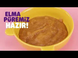 bebek icin elma puresi elmali bebek mamasi hazirlama youtube elmalar yemek bebek