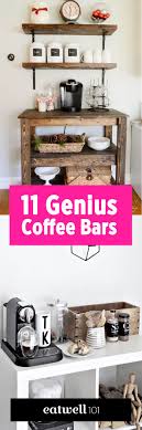 So if you're ready to fully commit to a coffee bar, a sink will make all the difference. 11 Genius Ways To Diy A Coffee Bar At Home Eatwell101