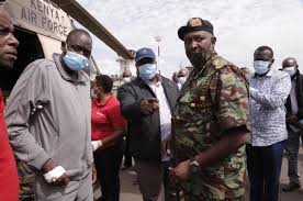 Images from the scene show the wreckage. 4 Police Officers Airlifted To Nairobi After Meru Air Crash Capital News