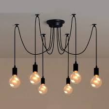 Huge selection of styles and sizes plus free shipping over $49! Shoze Vintage Multiple Ajustable Diy Ceiling Spider Lamp Light Pendant Lighting Simple Rope Lights Industrial Style 8 Heads Buy Online In Angola At Angola Desertcart Com Productid 153056716