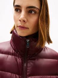 Burgundy Puffer Jacket Lyle Scott Light Weight Puffer Jacket Burgundy  Terraces Menswear