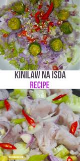 Kinilaw Na Isda Recipe Fish Ceviche Recipe Recipes Food Cooking Seafood