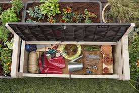 Unfollow wooden garden storage bench to stop getting updates on your ebay feed. Garden Benches With Storage Housecraft