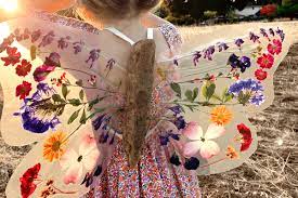 Wire veined, cellophane faerie wings materials 14g wire, floral tape, fabritac glue, cellophane step 1 — designing your wings your wings will likely look best if they are symmetrical on both sides. Diy Flower Butterfly Wings Woodlark Blog