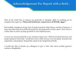 We have many more template about acknowledgement sample for college project report including template, printable, photos, wallpapers, and more. Acknowledgement For Report With A Brief Description Of Project Presentation Powerpoint Images Example Of Ppt Presentation Ppt Slide Layouts