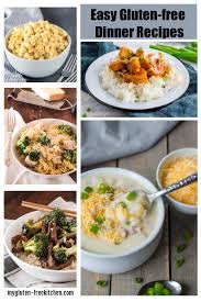 Quick & easy dinner recipes for tonight. Easy Gluten Free Dinner Ideas 4 Week Gluten Free Meal Plan