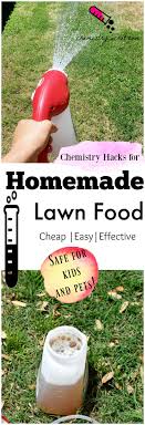To get a lawn to grow well, it must be fertilized. Cheap Safe And Incredibly Effective Homemade Lawn Food