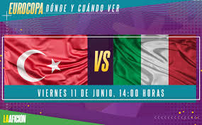 Este año, el torneo de naciones europeas no tiene una sede como tal, se jugará alrededor del continente en distintos recintos.todo esto para celebrar el 60 aniversario del certamen. Donde Ver Turquia Vs Italia Eurocopa 2021