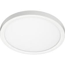 Minimalist Flush Mount Lights Lighting The Home Depot