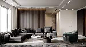 Apartment Lux 018 On Behance Ceiling Design Living Room Luxury Living Room Design Living Room Partition Design