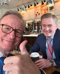 Before I left DC, I grabbed a ☕️ with my favorite White House  correspondent. #DoocysInDC