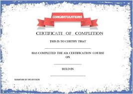 If that's what you're thinking right now then here is some useful info for you. 55 Free Certificate Of Completion Templates Demplates
