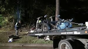 The truck then left the area at a high rate of speed with the migrants riding in the open bed. Police Investigate Fatal Tesla Crash Near Houston The New York Times