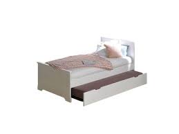 Une bonne literie c'est un matelas de qualité et un le sommier enfant est en dimensions 90x190 cm convenant aux lits enfants 90x190 cm. Pack Lit Gigogne Avec Sommier Et 2 Matelas Lila Blanc 90x190 Cm Lit Gigogne Vente De Lit Enfant Conforama
